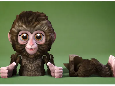 Flexi Punch the Monkey