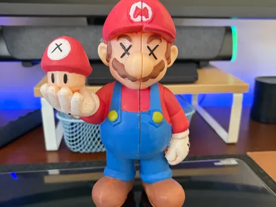 SuperMario Kaws