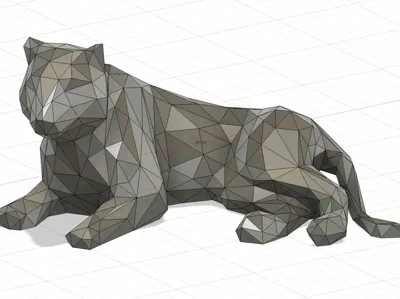 Low Poly Tiger
