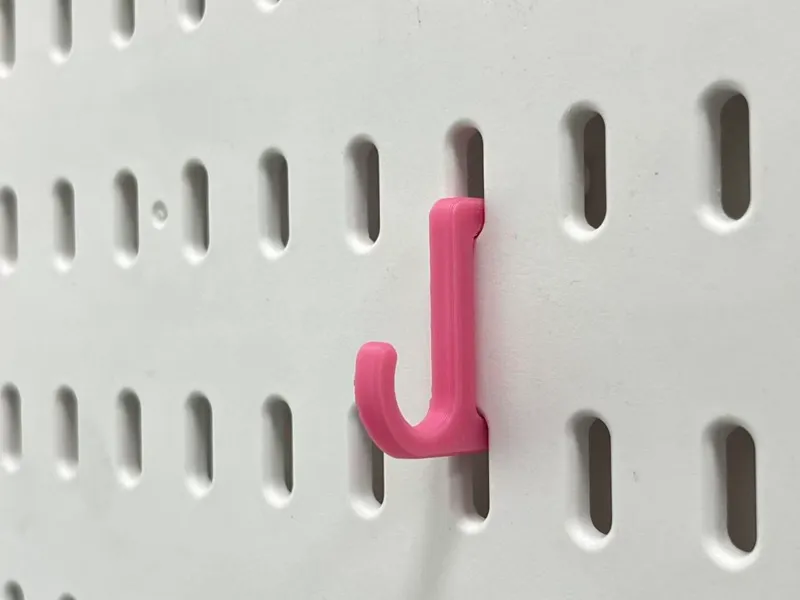 IKEA宜家洞洞板配件适配原装IKEA Skadis 短挂钩-3