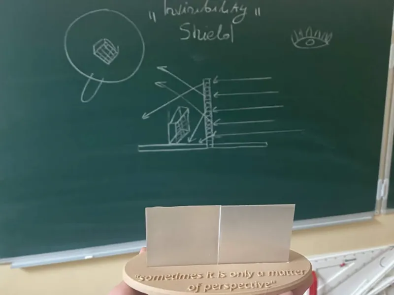 Invisibility Shield (Polarizer) – Optical Illusion