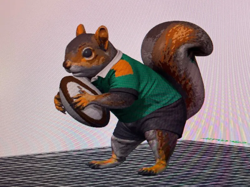 Rugby Squirrel (Single Color No AMS)
