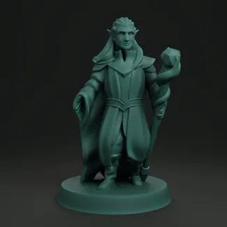 Elf wizard FDM supportless