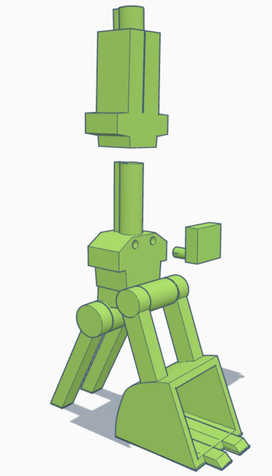 Devastator statue - Free 3D Print Model - MakerWorld