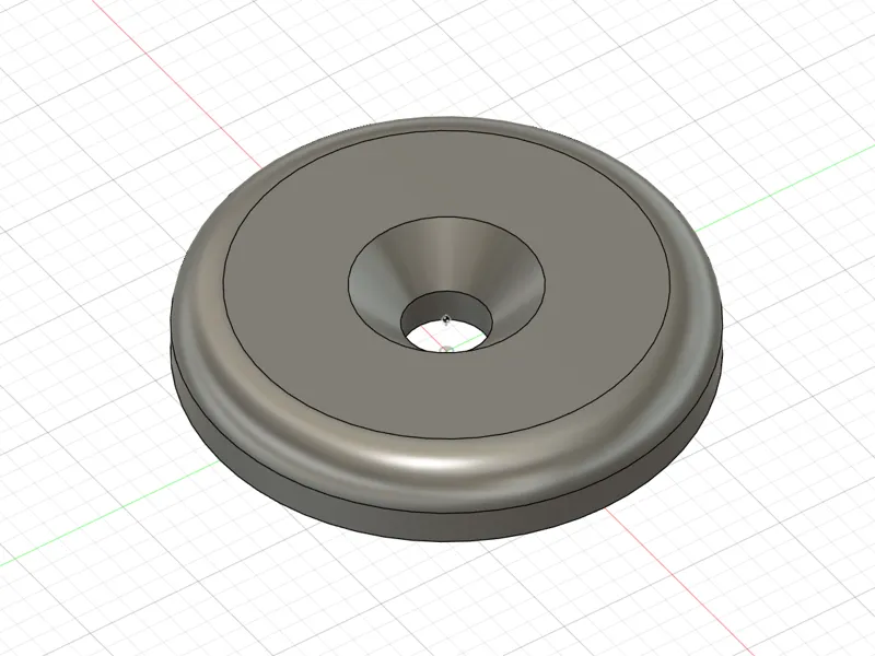 Glass jar top mount