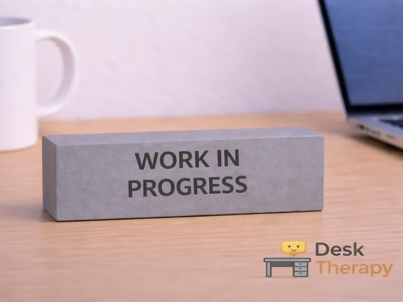 Desk Therapy Mood Brick – Work In Progress