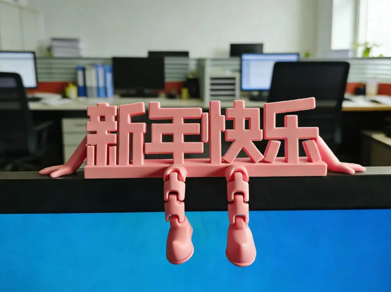 新年快乐小公仔