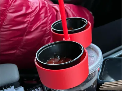 Fast food condiments/ketchup/mustard/bbq holder