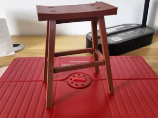 复古榫卯结构方凳