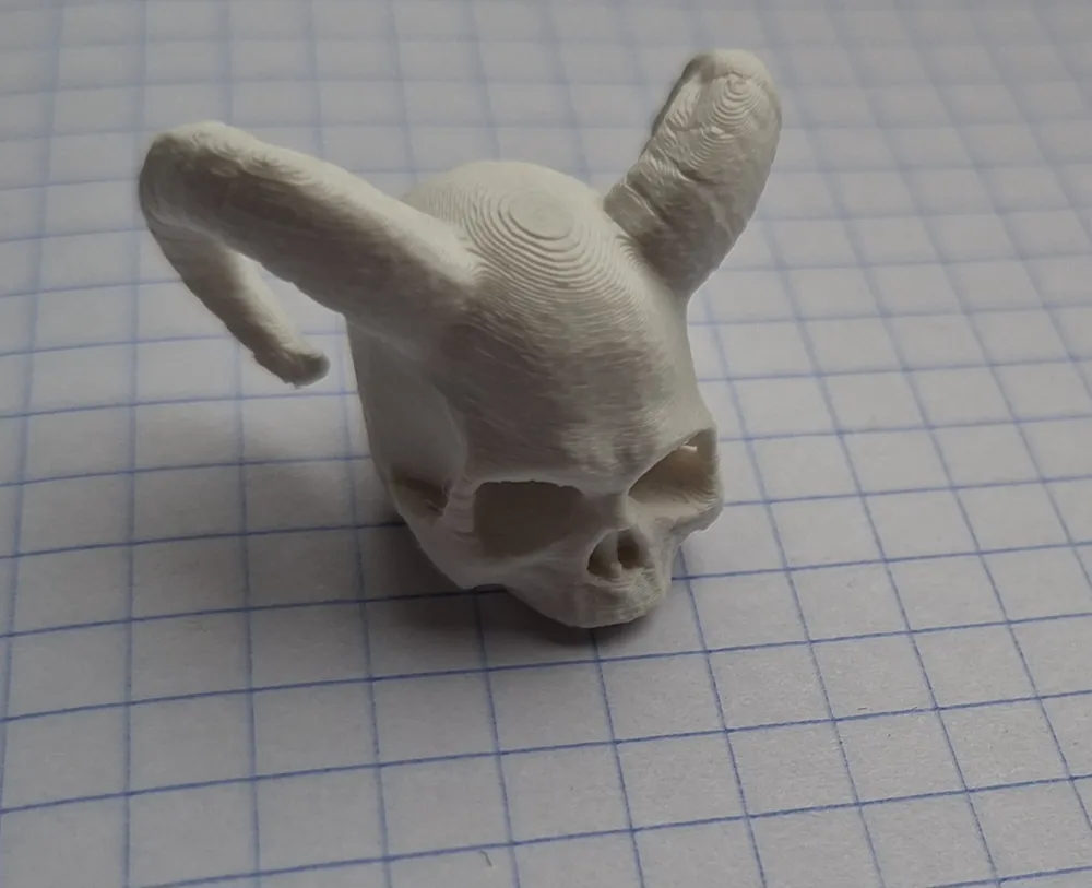 Demon skull - Free 3D Print Model - MakerWorld
