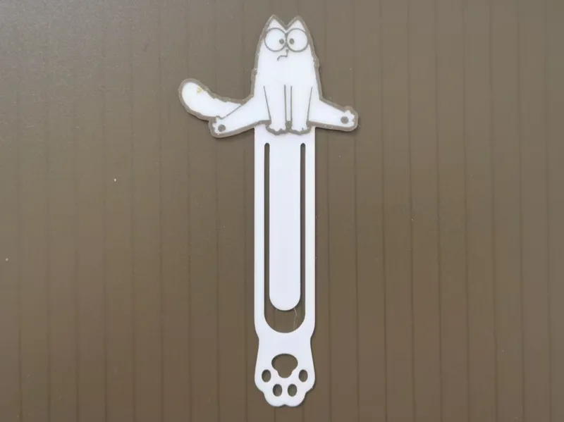 蹲坐坐小猫书签