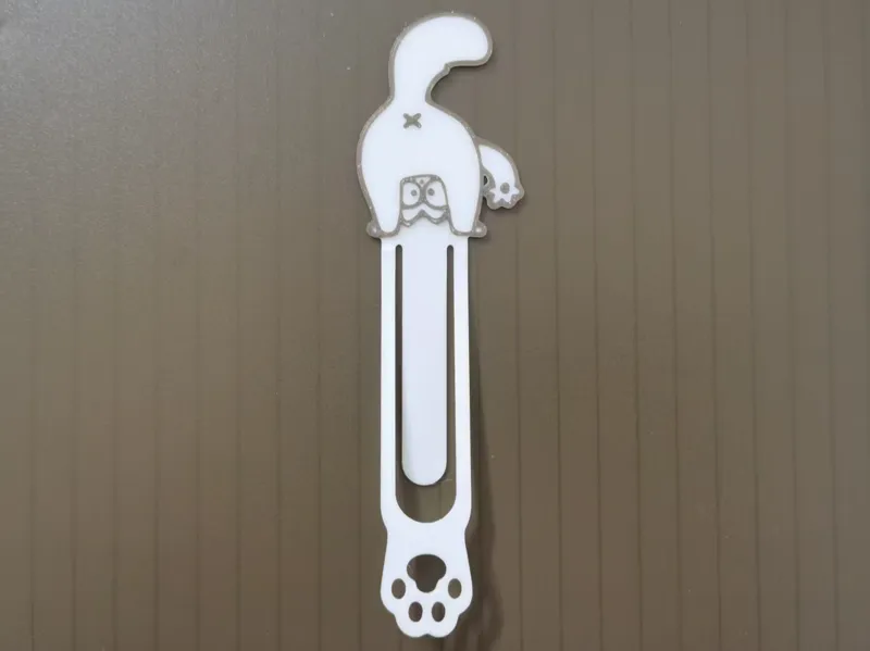 看我菊小猫书签