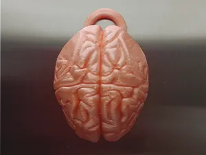 Love brain keychain