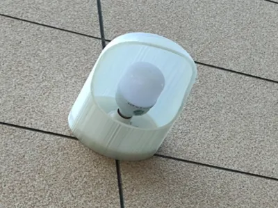Simple rainproof outdoor lampshade, front door light, exterior wall light