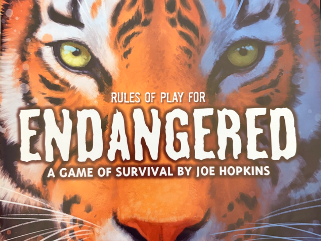 Endangered Board Game 3D Insert + Expansions