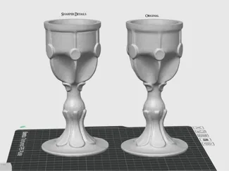 Vizzini's goblets scan from actual goblet enhanced
