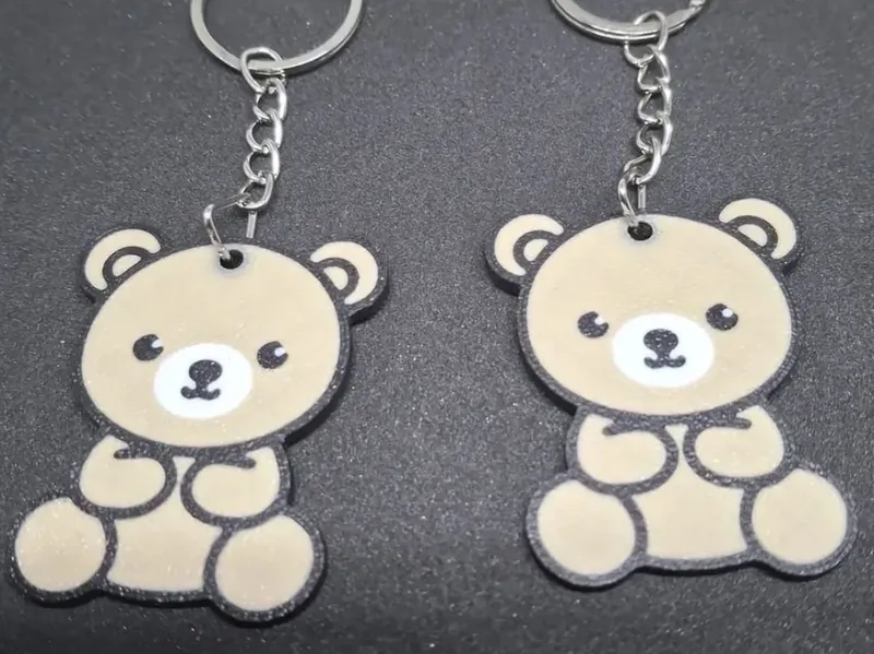 Teddy Keychain PC 10 