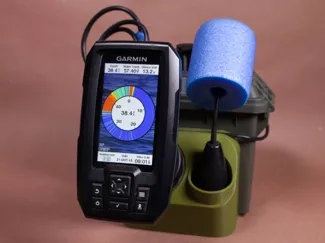 Ice Fishing Electronics Caddy