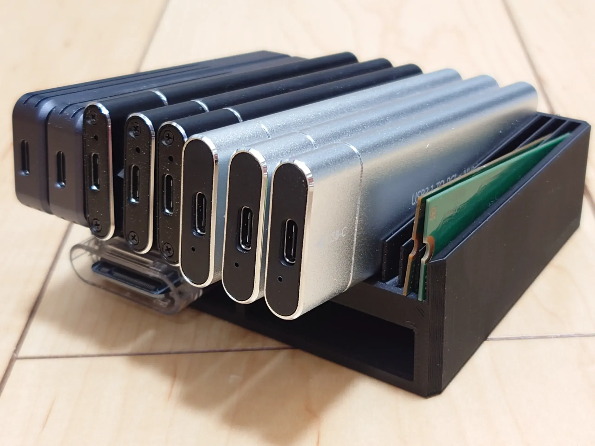NVME SSD Storage Tray Stand 8pcs More