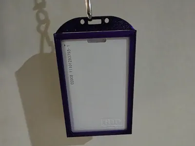 Lanyard Badge/Card Holder (box & simple versions)