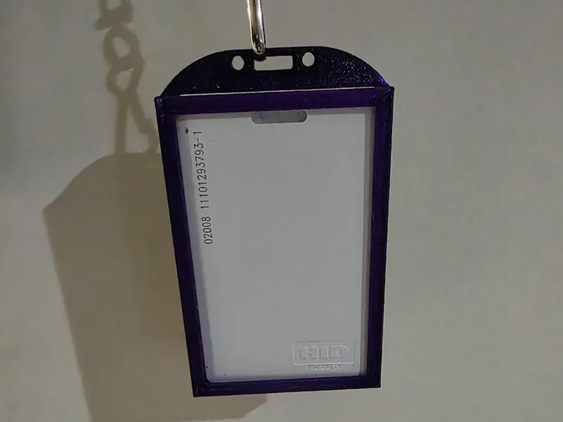 Lanyard Badge/Card Holder (box & simple versions)