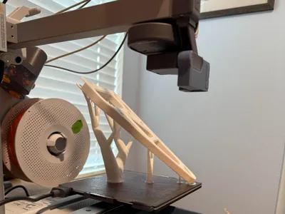 ELFA spool holder for filament storage_A1 Mini