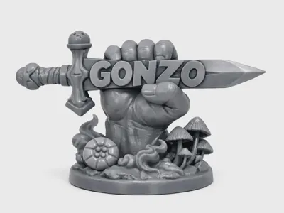 Gonzo Fist w\ Sword