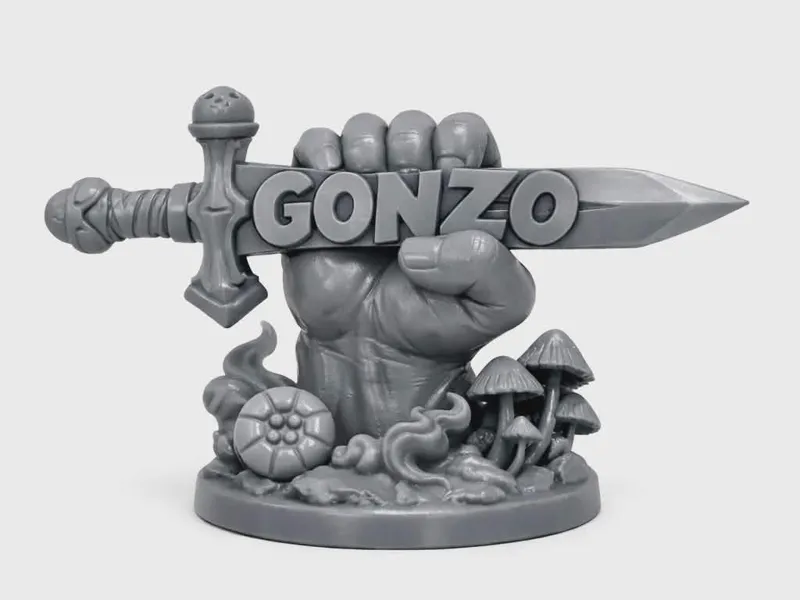 Gonzo Fist w\ Sword