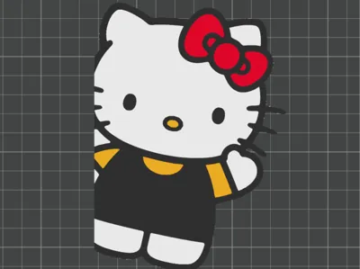 Hello Kitty磁吸门牌