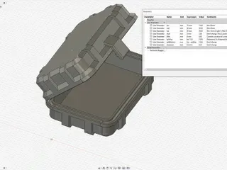 Parametric Rugged Box - Free 3D Print Model - MakerWorld