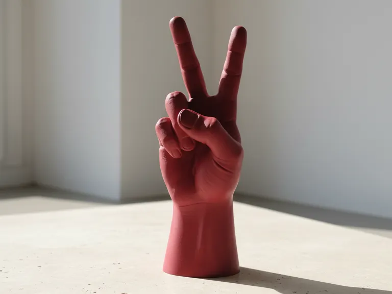 Victory Hand Sign