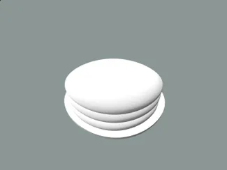 Pancakes on a Plate