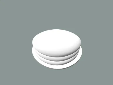 Pancakes on a Plate