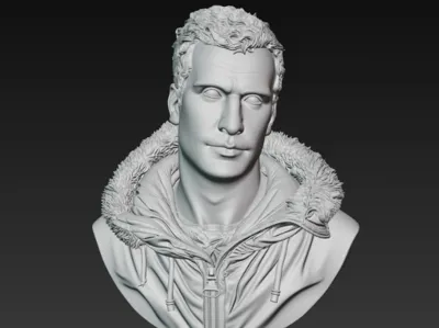Deniz Gezmiş Portrait Bust