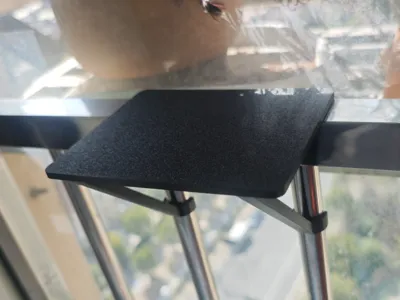 Balcony railing shelf for flower pots and succulents