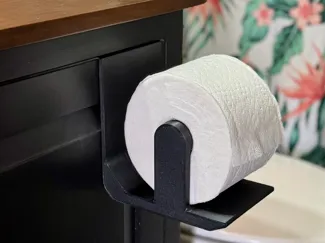 Jumbo Toilet Paper Holder - Cabinet Door Mount
