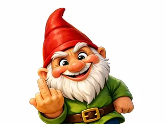 Rebel Garden Gnome