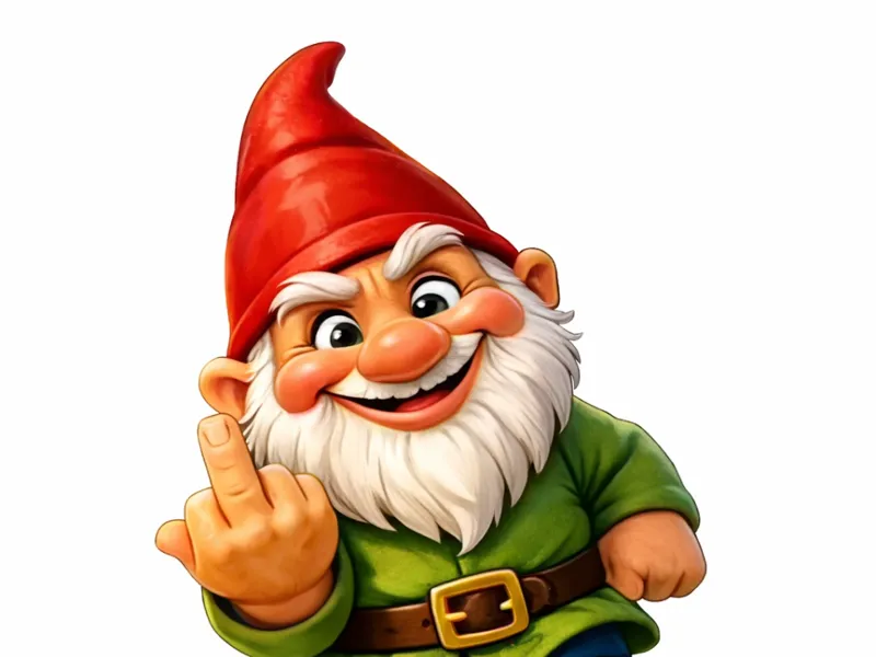Rebel Garden Gnome