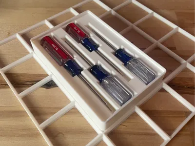 Craftsman Mini & Micro Driver Gridfinity Organizer