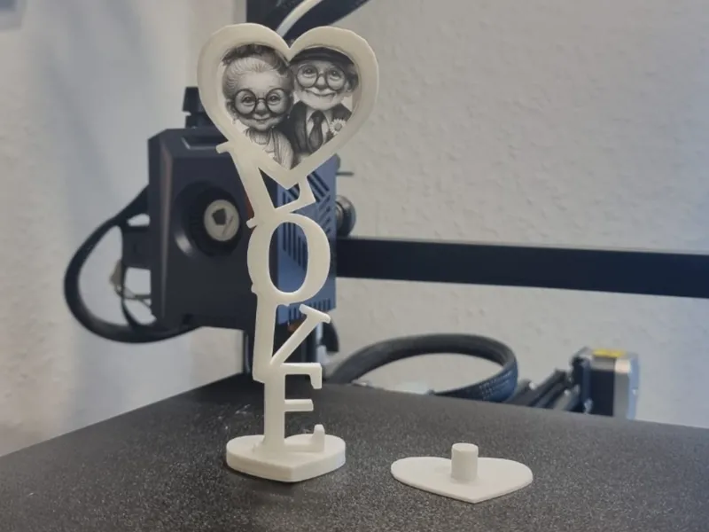 Fotohalter Love Herz