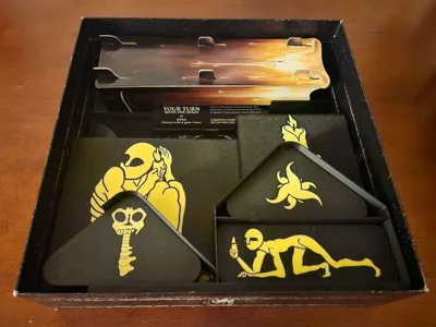 The Night Cage Organizer - Lids for Trays - Decals