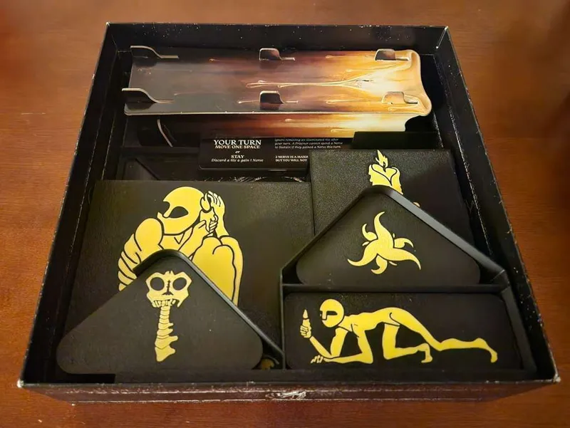 The Night Cage Organizer - Lids for Trays - Decals