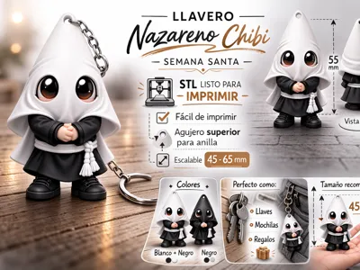 Nazareno Chibi Keychain