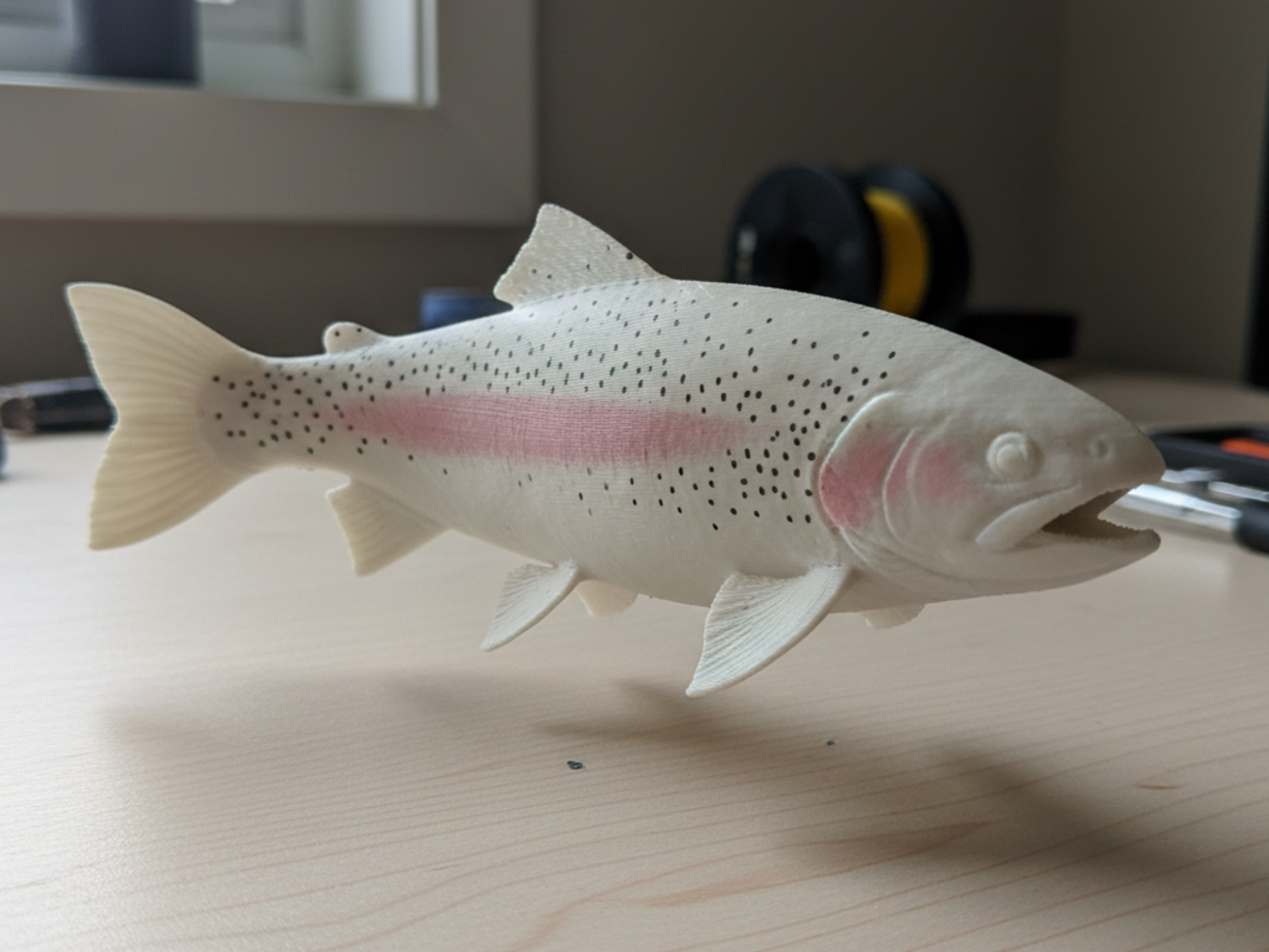 Rainbow Trout – Standalone Fish Sculpture