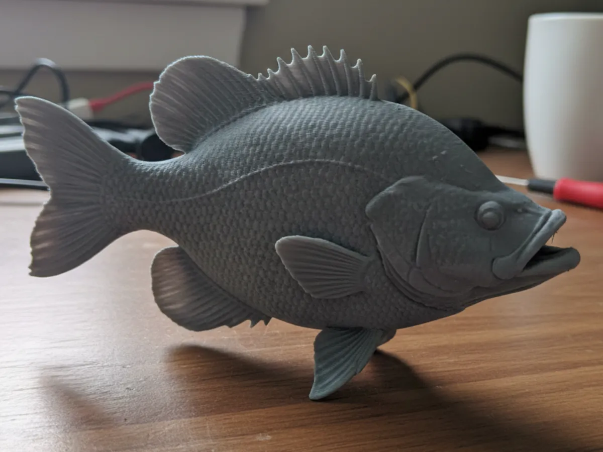 Crapet (poisson) - figurine autonome