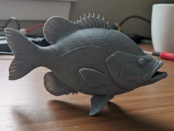 Crapet (poisson) - figurine autonome