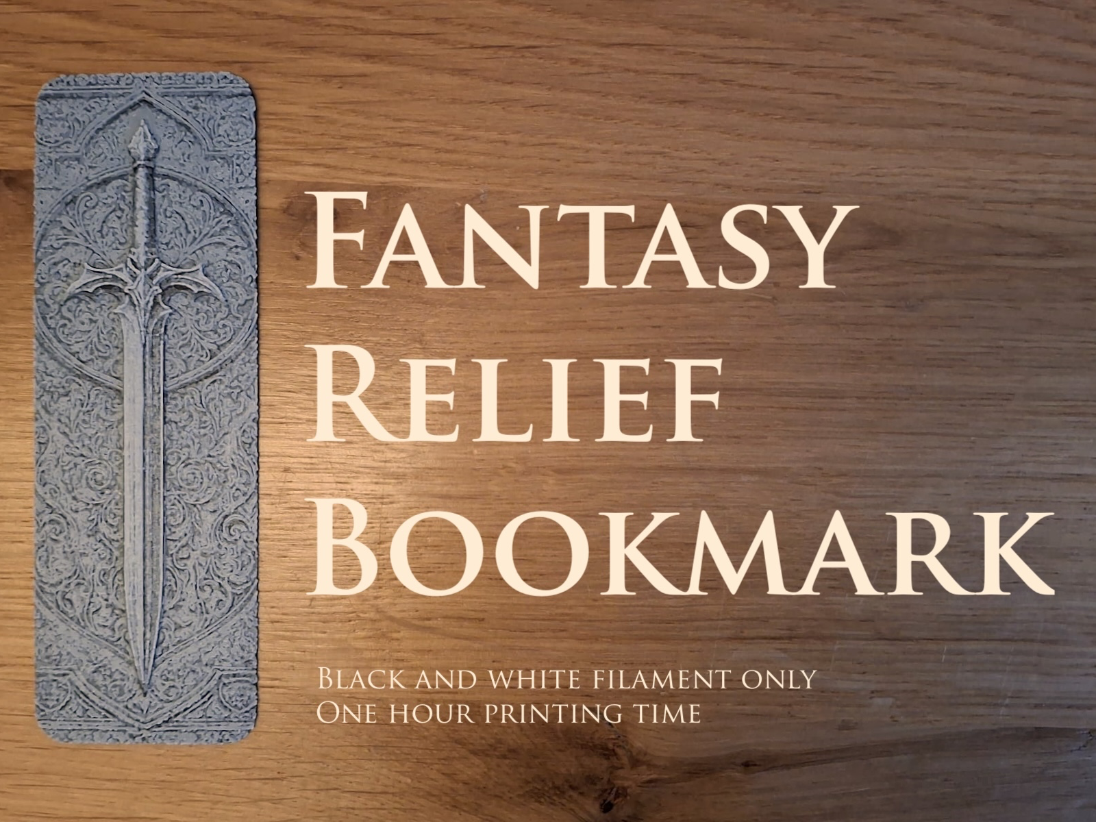 Fantasy Relief Bookmark