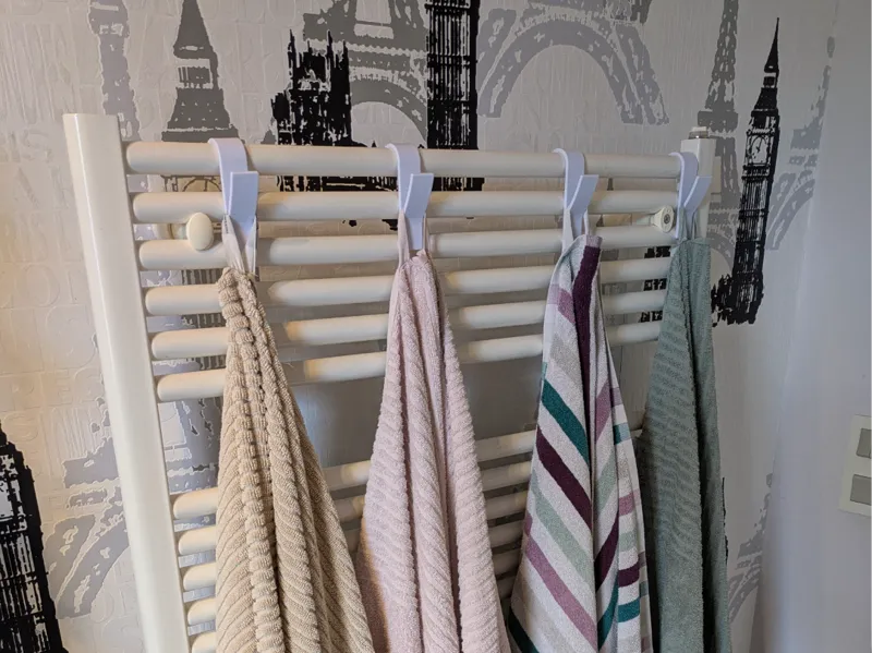 crochet porte serviette pour radiateur