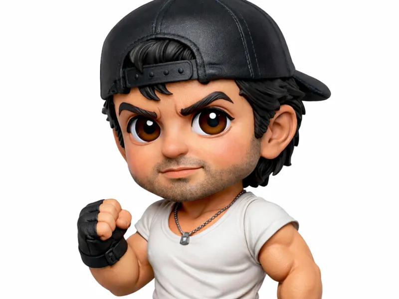FALCÃO OVER THE TOP CHIBI