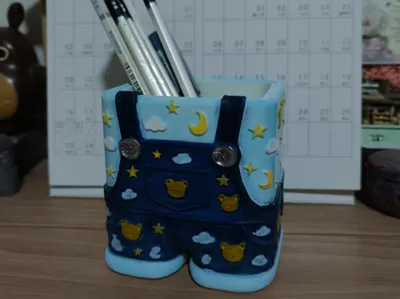 overalls pen holder